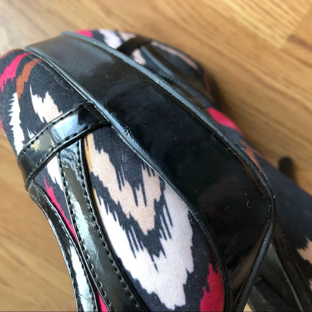 🟢3/$15 MADDEN GIRL heels 8.5 round toe multi color
